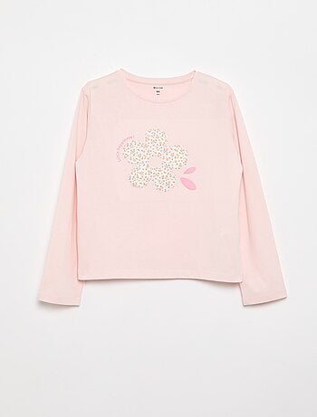 T-shirt à manches longues avec animation