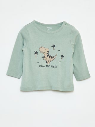 T-shirt à manches longues avec animation