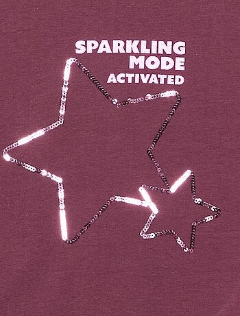 T-shirt à manches longues avec animation