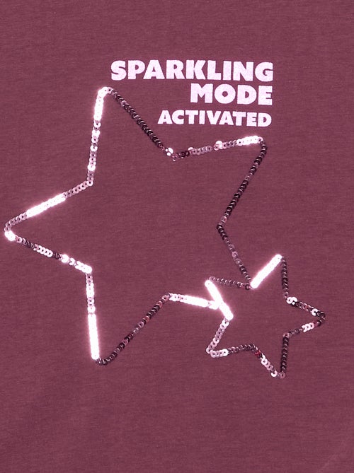 T-shirt à manches longues avec animation - Kiabi