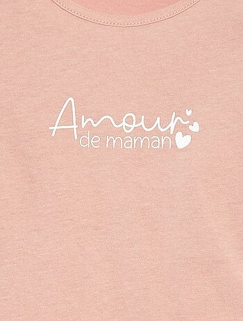 T-shirt à manches longues avec print