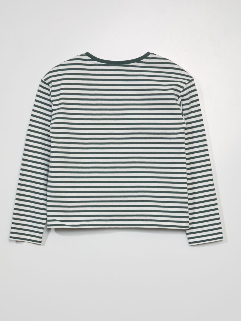 LCW ECO T-shirt pour Bébé Filles à Manches Longues Imprimé avec Col Rond - W2DU83Z1-CT0 - LC Waikiki
