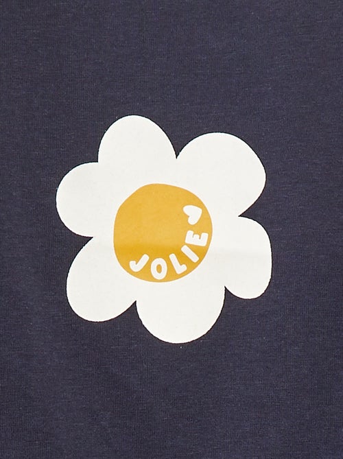 T-shirt à manches longues imprimé - Kiabi