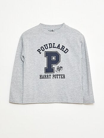 T-shirt à manches longues imprimé 'Harry Potter'