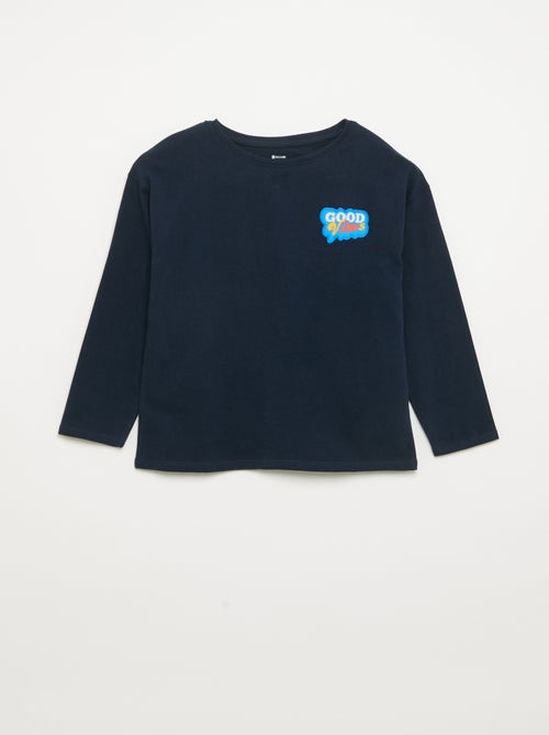 T-shirt à manches longues - Kiabi