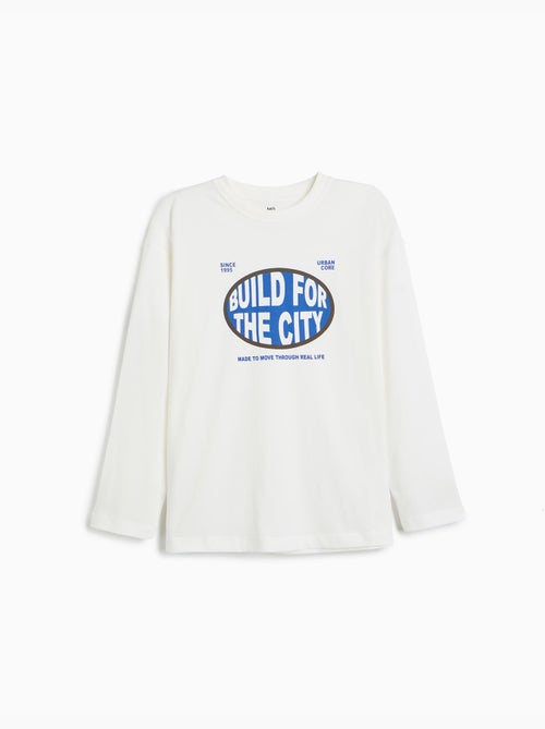 T-shirt à manches longues, mo fashion - Kiabi T-shirt à manches longues, mo fashion - Kiabi