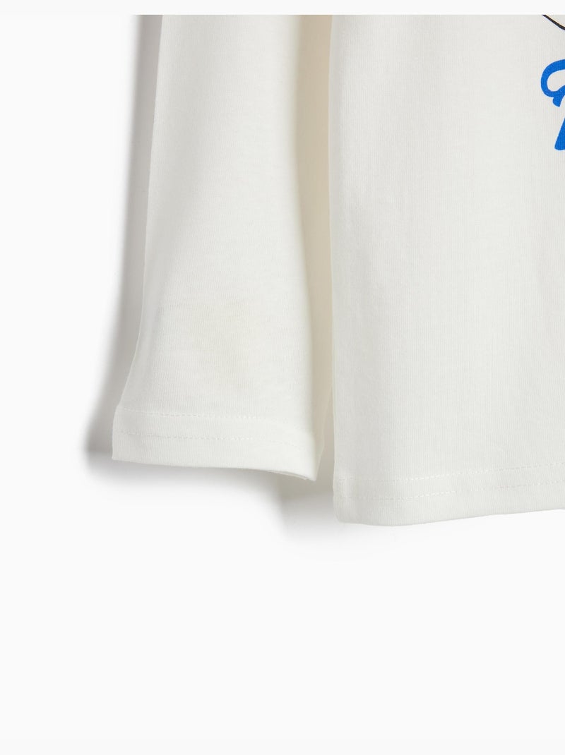 T-shirt à manches longues « pat’patrouille », mo fashion Blanc - Kiabi
