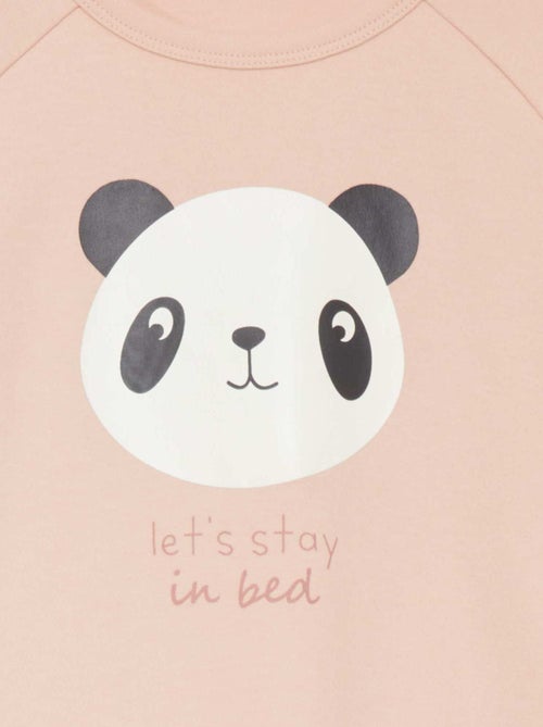 T-shirt à manches longues pressionnées - collection facile à enfiler - Kiabi