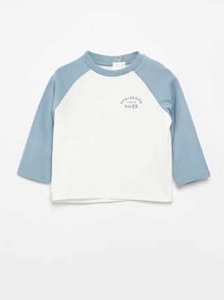 T-shirt à manches longues raglan