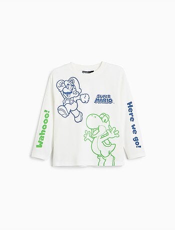 T-shirt à manches longues « super mario », mo fashion