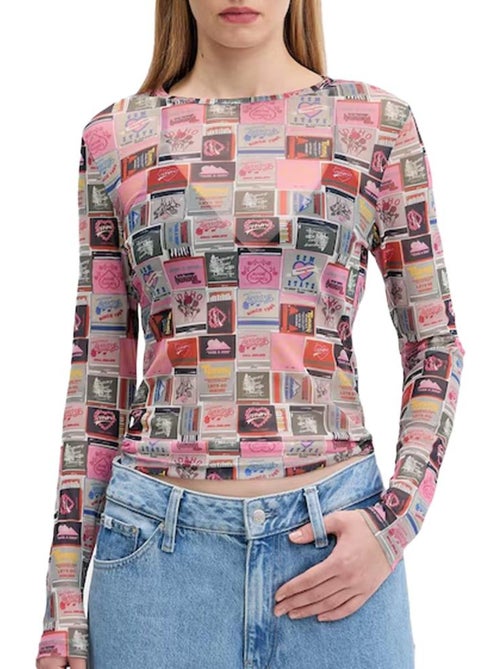 T-shirt à motifs Femme Tommy Hilfiger - Kiabi T-shirt à motifs Femme Tommy Hilfiger - Kiabi