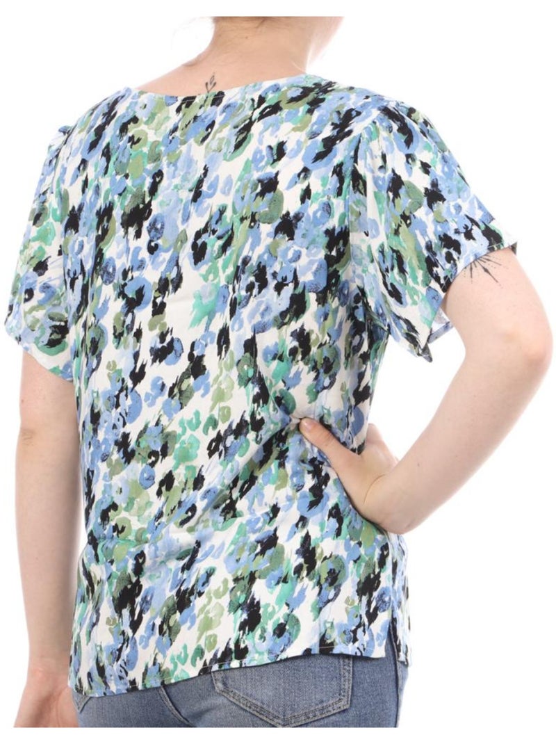 T-shirt à Motifs Femme Vero Moda Blanc - Kiabi