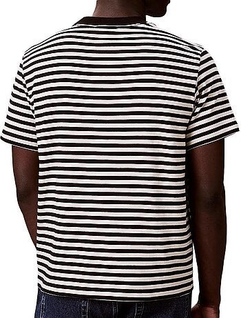 T-Shirt à Rayure Homme Calvin Klein Jeans