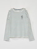 T-shirt à 'rayures' Vert/blanc - Kiabi