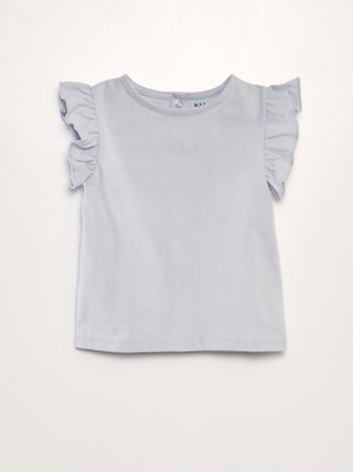 T-shirt à volants