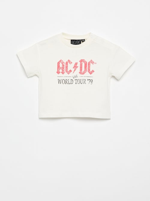 T-shirt 'AC DC' à manches courtes - Kiabi