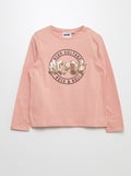 T-shirt 'ACDC' - So Easy Rose - Kiabi