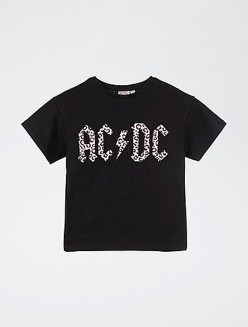 T-shirt 'AC/DC' à manches courtes
