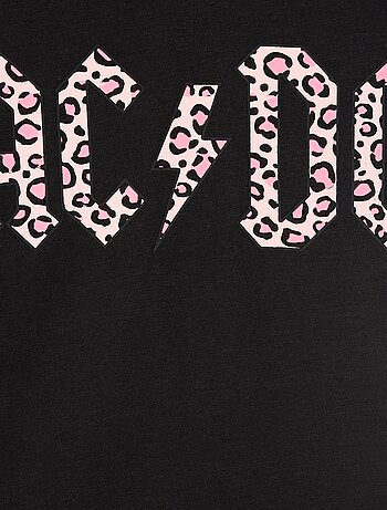 T-shirt 'AC/DC' à manches courtes