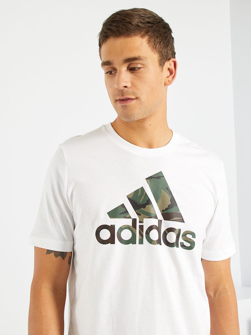 T-shirt 'adidas' blanc - Kiabi