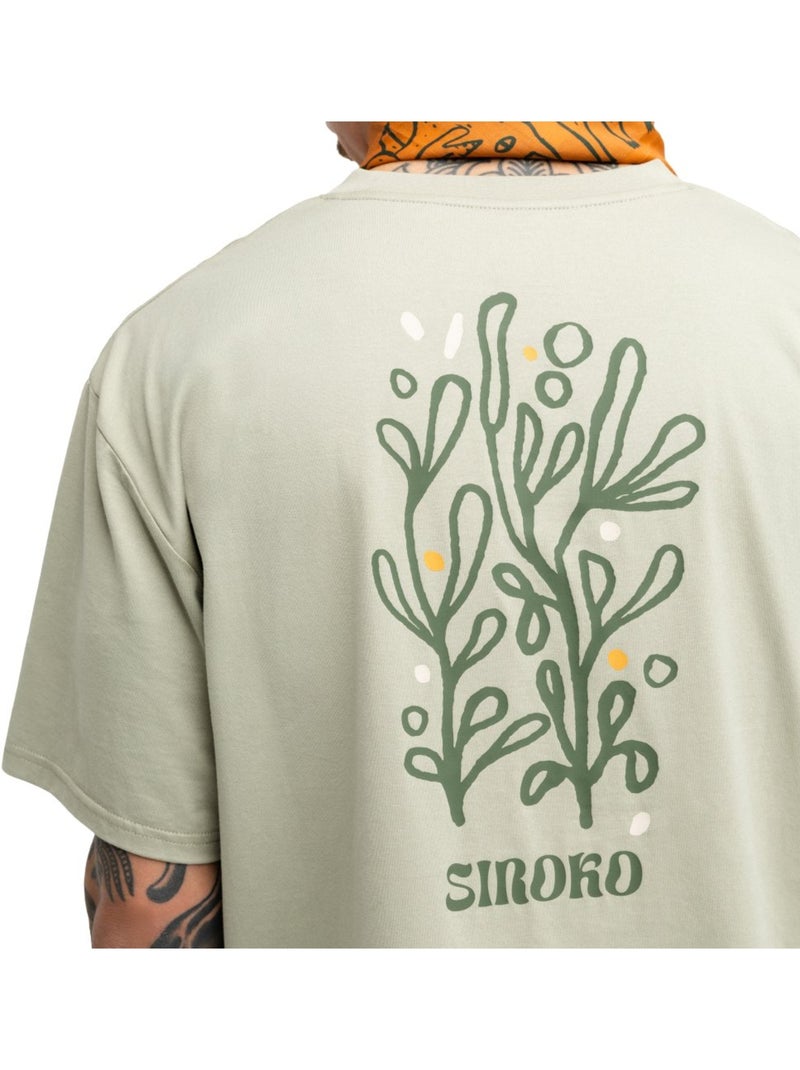 T-shirt ample manches courtes cyclotourisme homme cyclisme homme herb Vert - Kiabi
