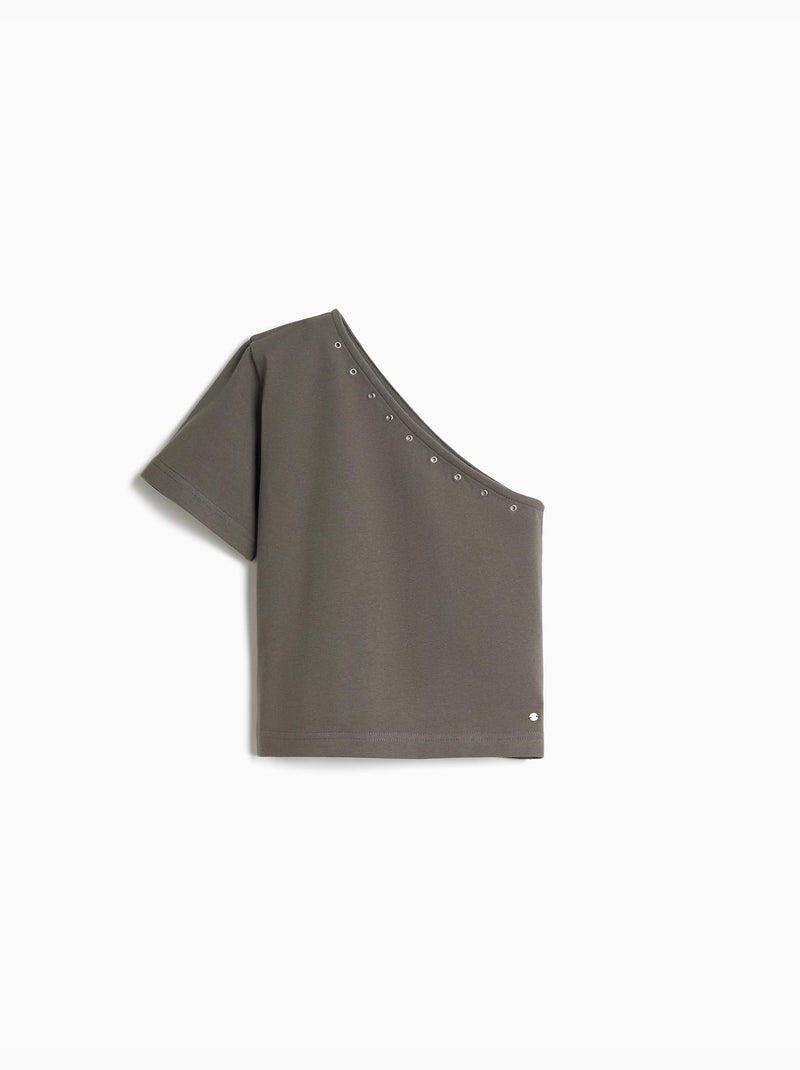 T-shirt asymétrique, MO Fashion Gris - Kiabi