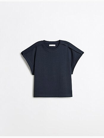 T-shirt avec des détails, mo fashion