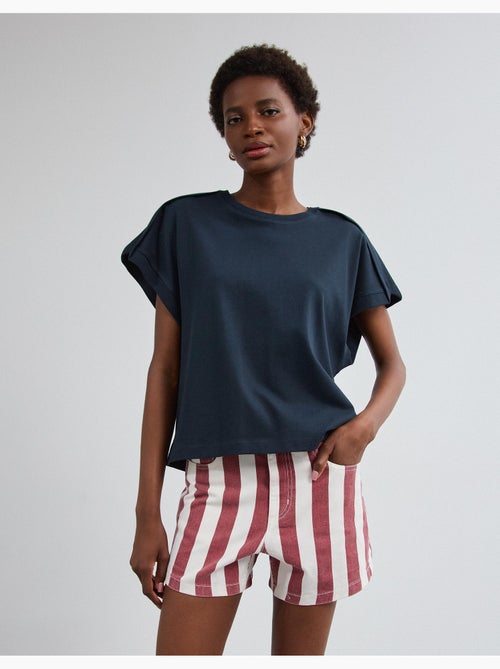 T-shirt avec des détails, mo fashion - Kiabi