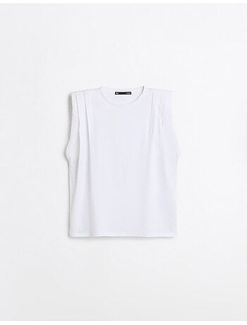 T-shirt avec épaulettes, mo fashion