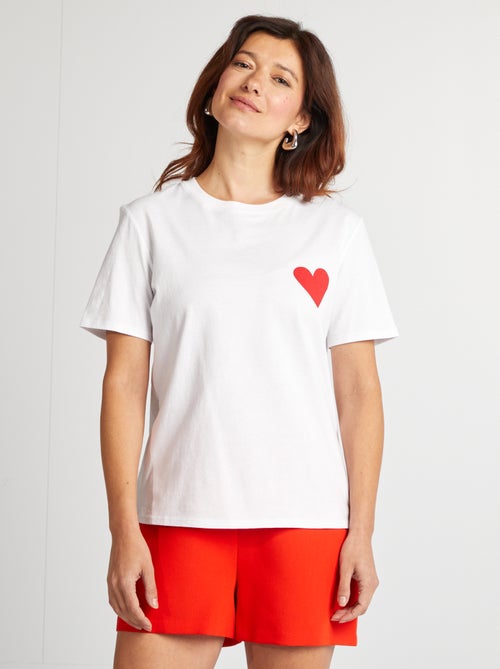 T-shirt avec message EVJF - Kiabi