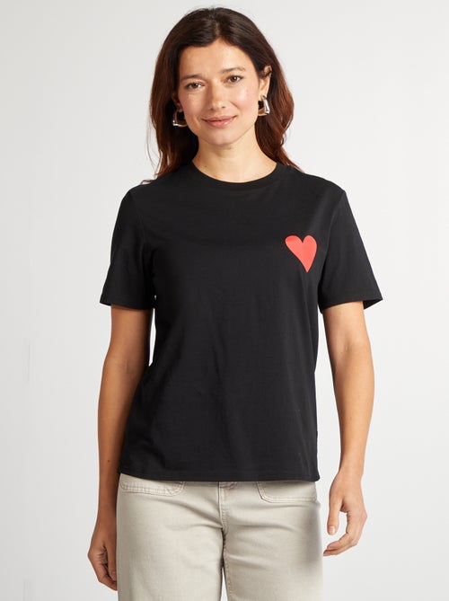 T-shirt avec message EVJF - Kiabi
