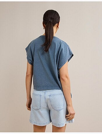 T-shirt avec poche, MO Fashion