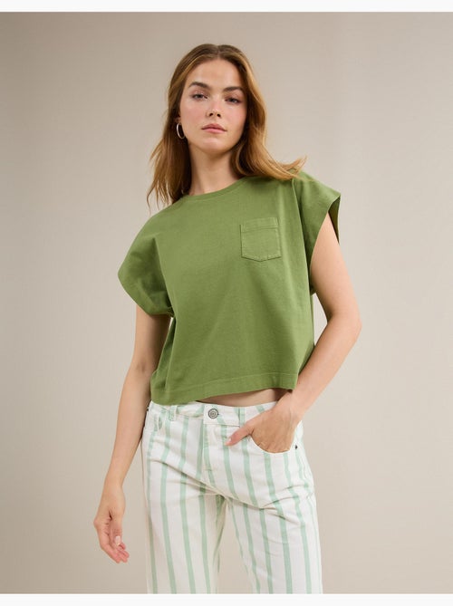 T-shirt avec poche, MO Fashion - Kiabi T-shirt avec poche, MO Fashion - Kiabi