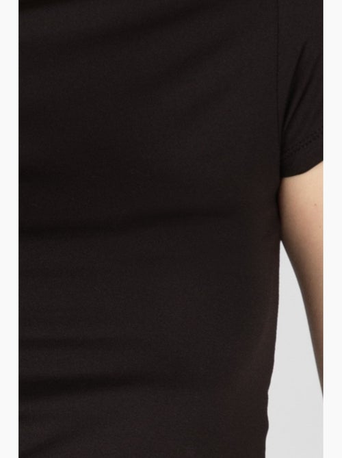 T-shirt basique à col rond hiccup - Kiabi