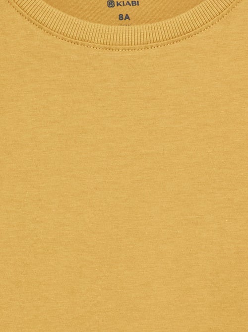 T-shirt basique à manches longues - Kiabi