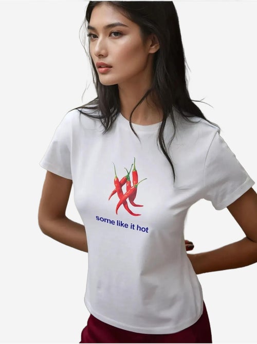 T-shirt bébé imprimé coupe slim à col ras du cou hiccup - Kiabi