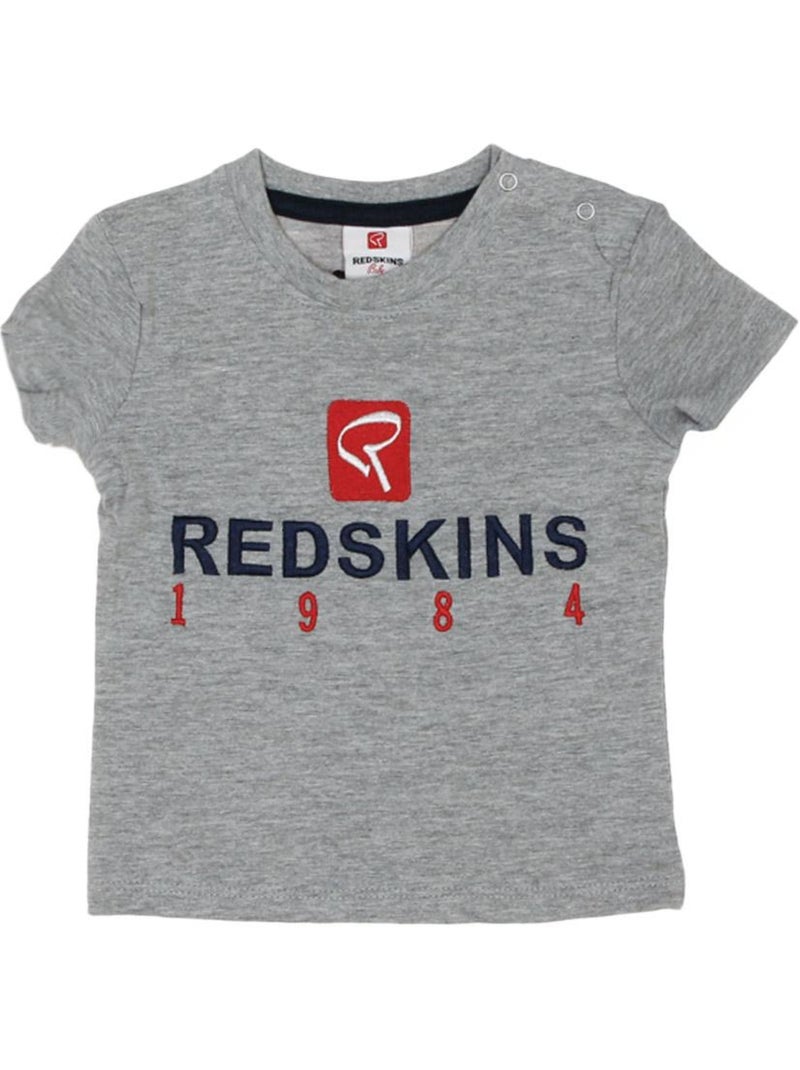 T-shirt Bébé Redskins Gris Argenté - Kiabi