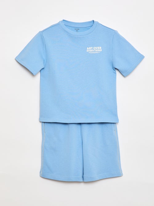 T-shirt + bermuda set - 2-delig - Kiabi