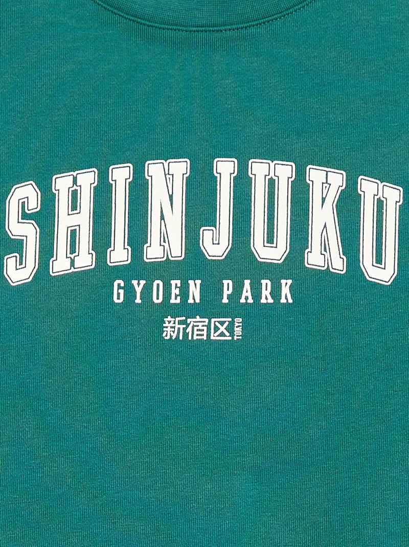 T-shirt + bermuda set - 2-delig Wit - Kiabi