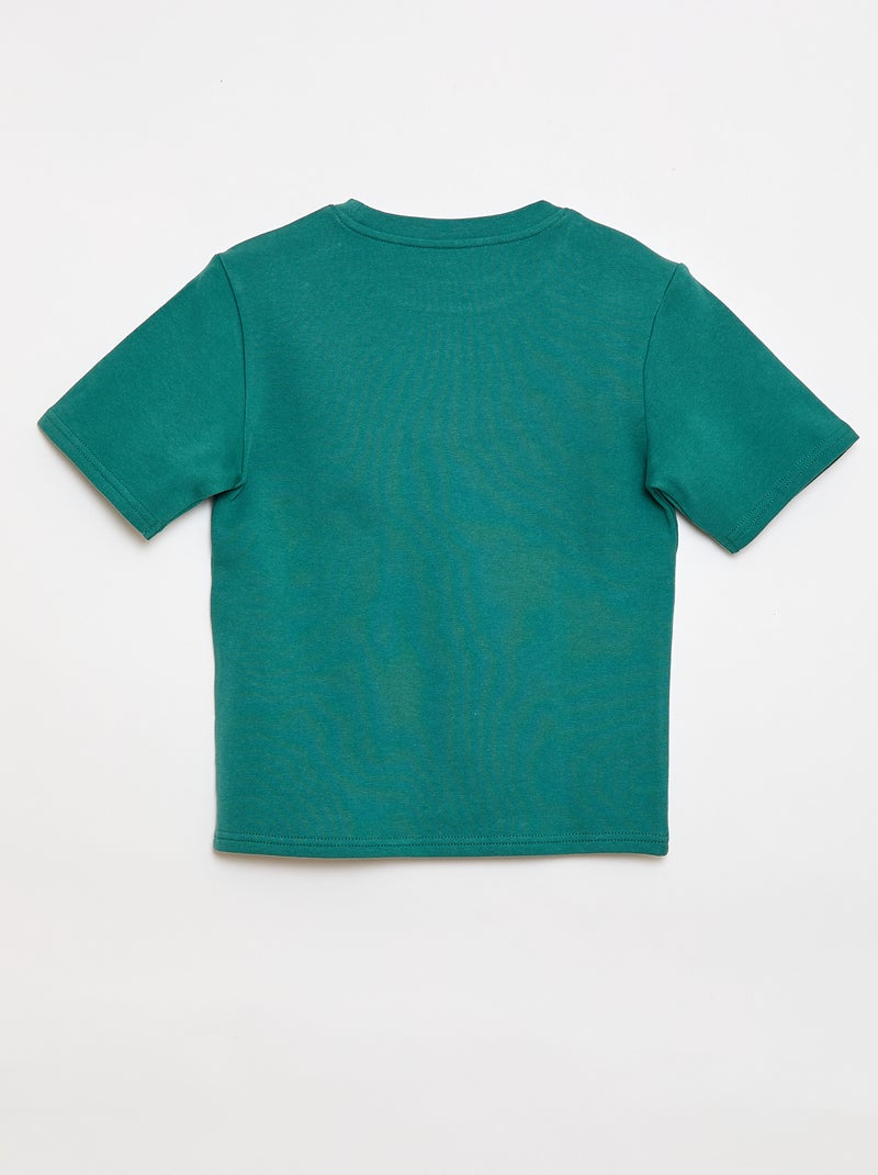 T-shirt + bermuda set - 2-delig Wit - Kiabi