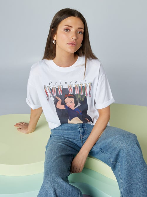 T-shirt 'Blanche Neige' de 'Disney' - Kiabi