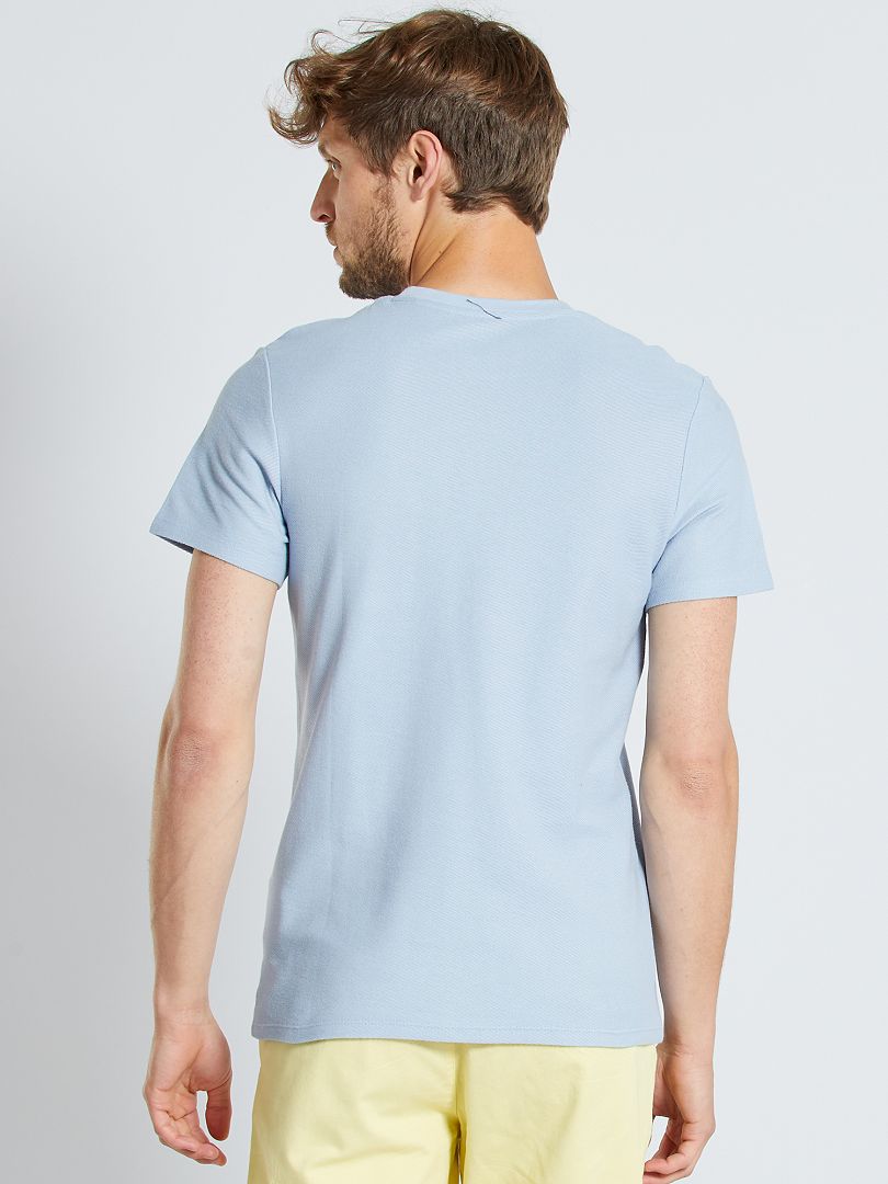 T-shirt Garçon JOTTUM Bleu Clair - Taille 10 Ans (140 Cm) - Coton 100% - Occasion Très Bon État