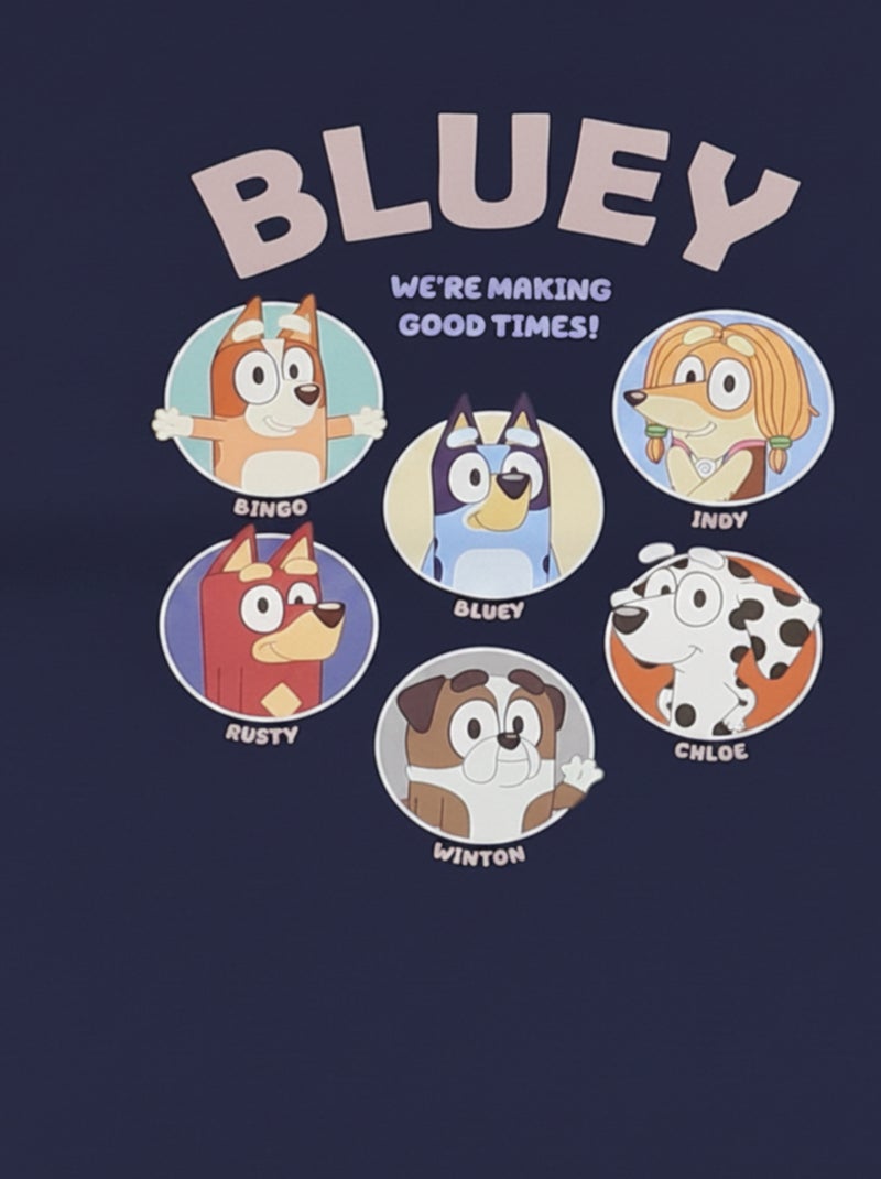 T-shirt 'Bluey' met lange mouwen Blauw - Kiabi