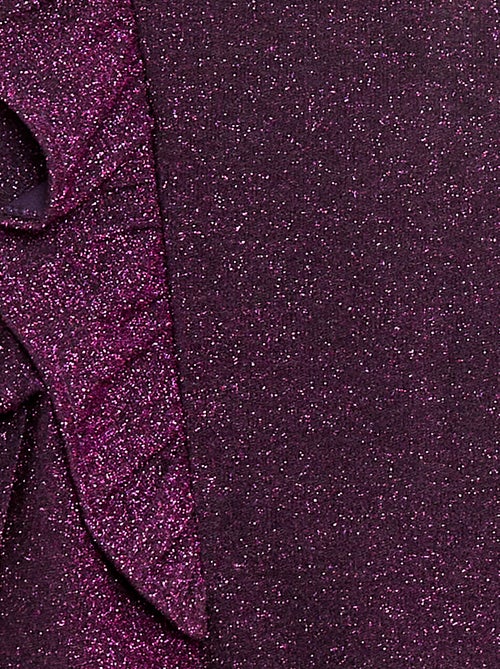 T-shirt brillant manches longues - Kiabi