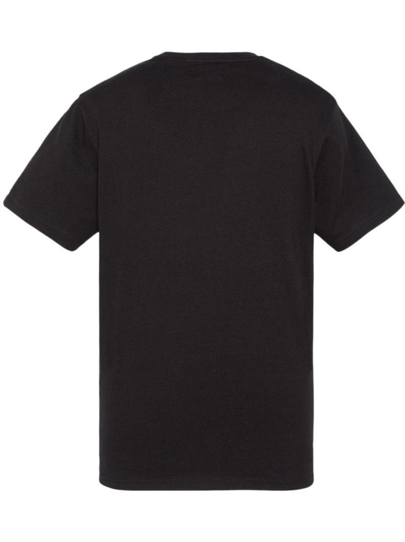T-shirt brodé homme Schott NYC Noir - Kiabi