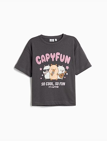 T-shirt Capibara Capyfun, MO Fashion