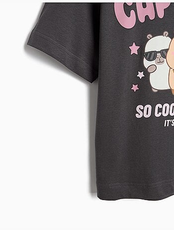 T-shirt Capibara Capyfun, MO Fashion