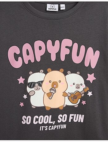 T-shirt Capibara Capyfun, MO Fashion
