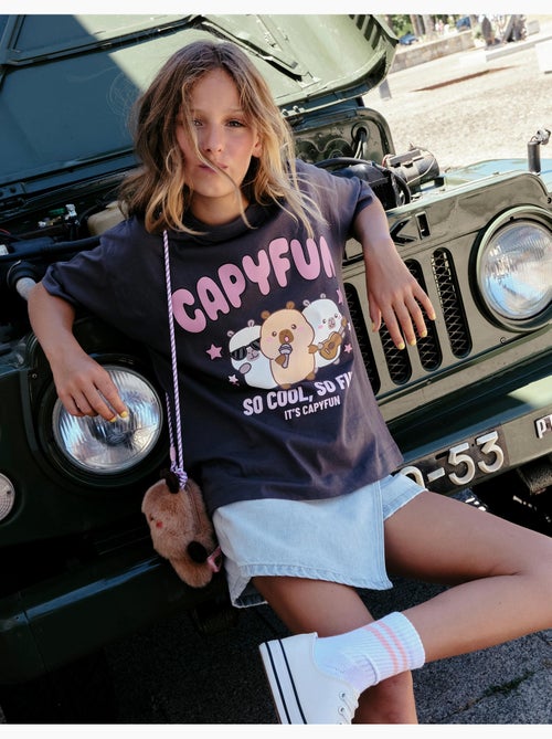 T-shirt Capibara Capyfun, MO Fashion - Kiabi T-shirt Capibara Capyfun, MO Fashion - Kiabi