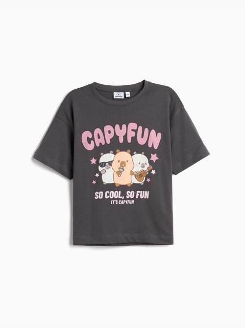 T-shirt Capibara Capyfun, MO Fashion - Kiabi T-shirt Capibara Capyfun, MO Fashion - Kiabi